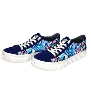 Inkkas Del Ray Sneakers Women's Lace Up Shoes Low Top Platform